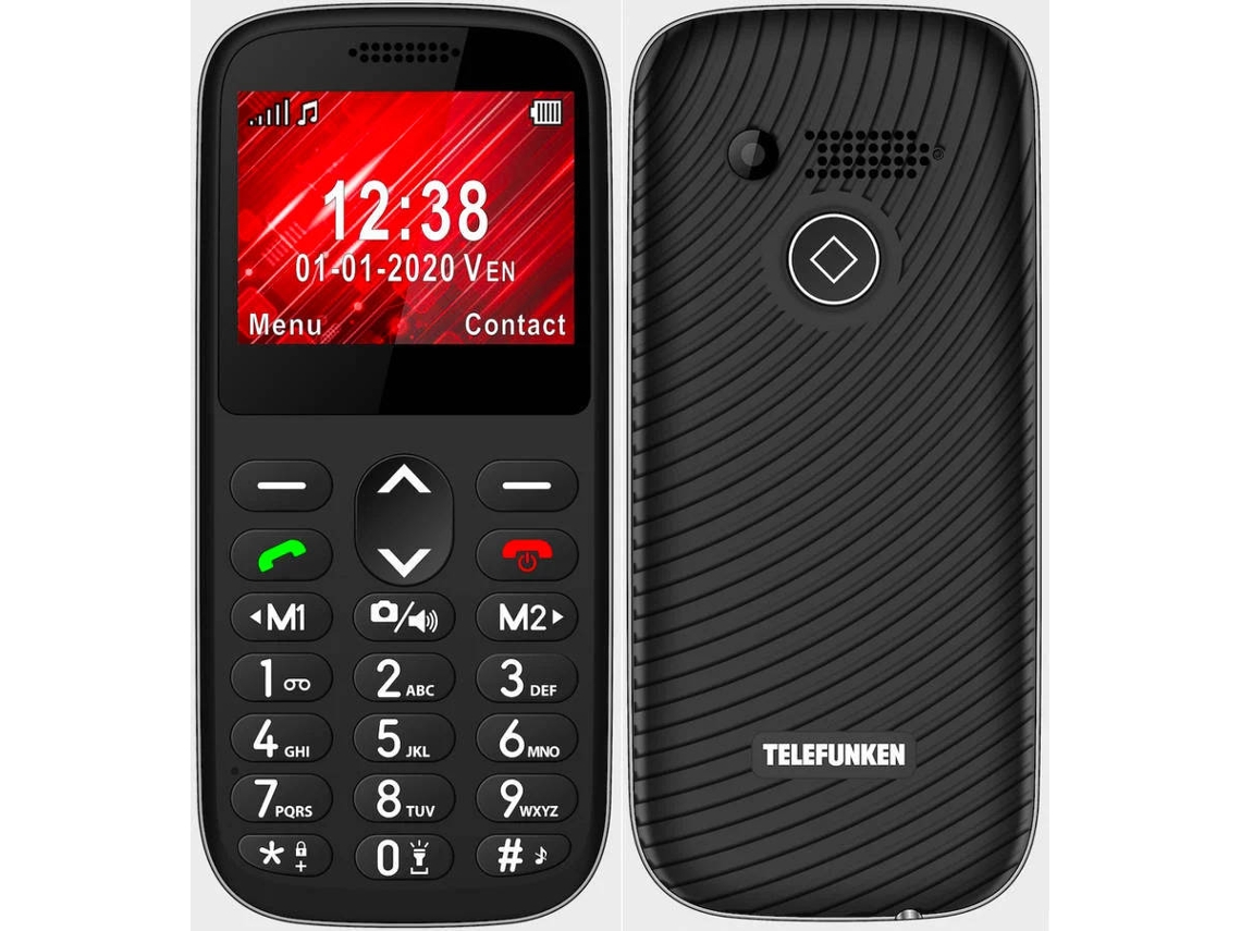 Teléfono Senior TELEFUNKEN S420 (2.31'' - 32 MB - 32 MB - Negro)