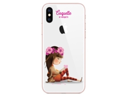 Carcasa COQUETTE Love iPhone X blanco