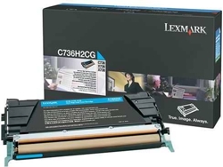 Cartucho de tóner LEXMARK C736H2CG