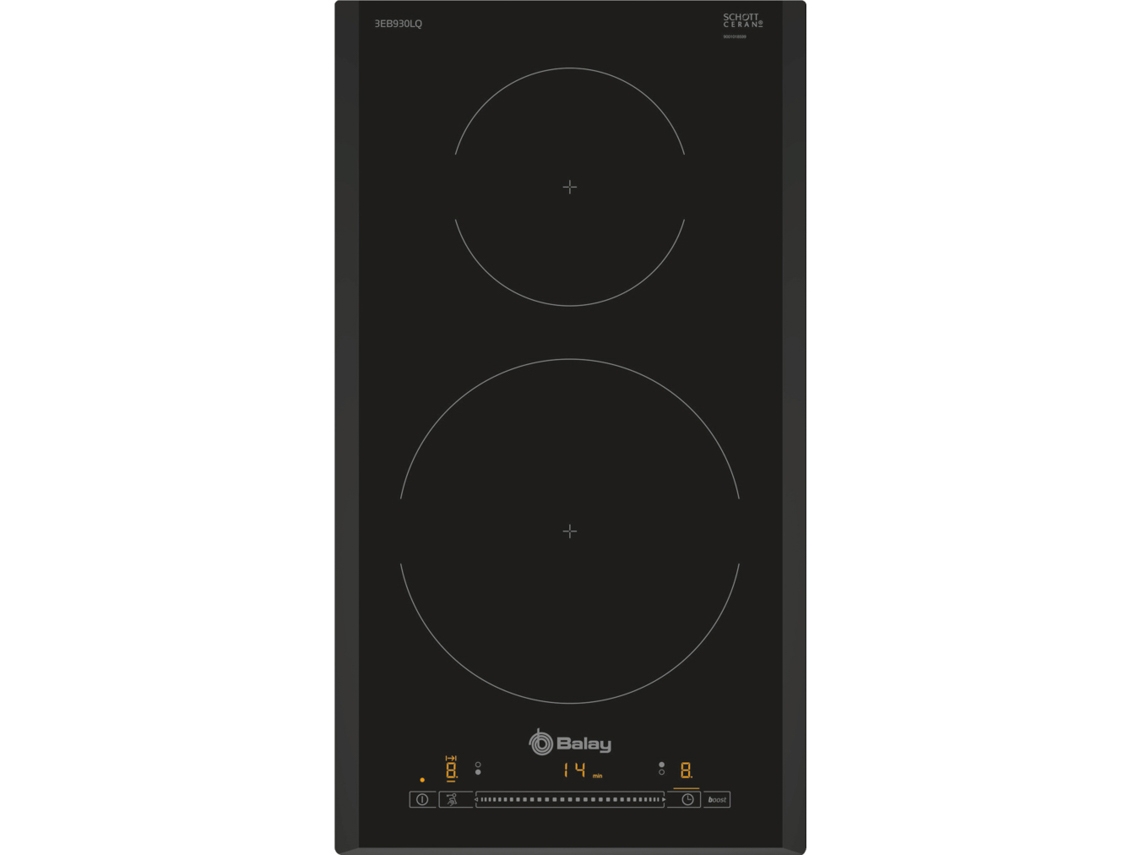 Placa de Inducción BALAY 3EB930LQ (Eléctrica - 28.8 cm - Negro)