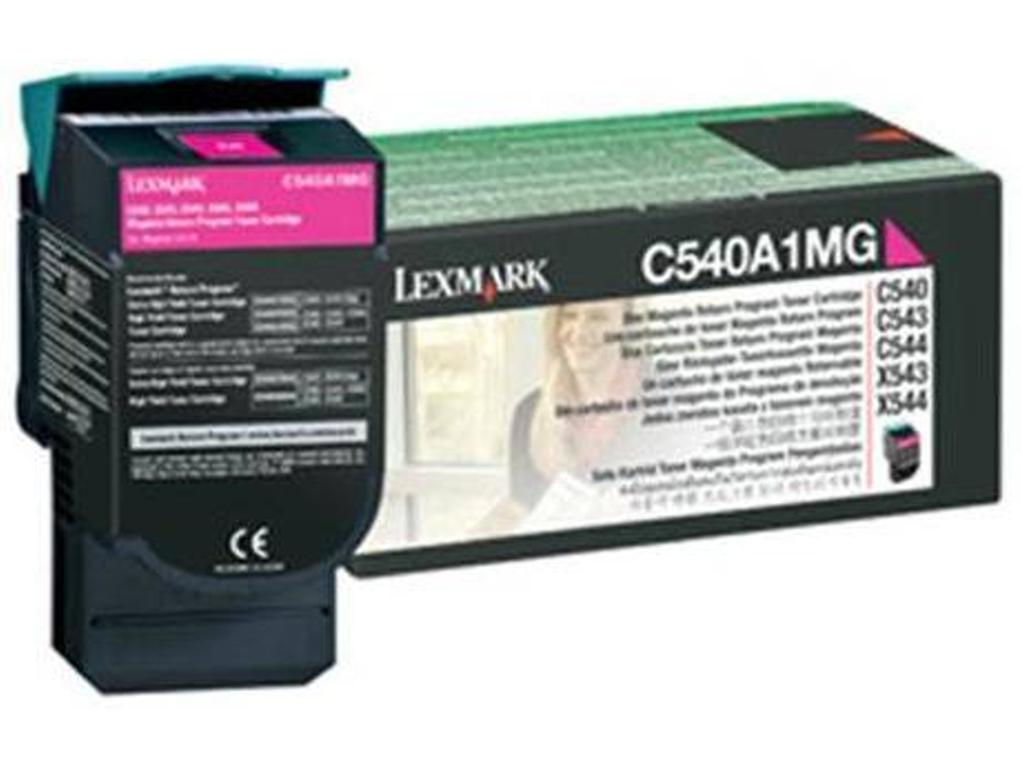 Tóner Original LEXMARK C540A1MG Magenta