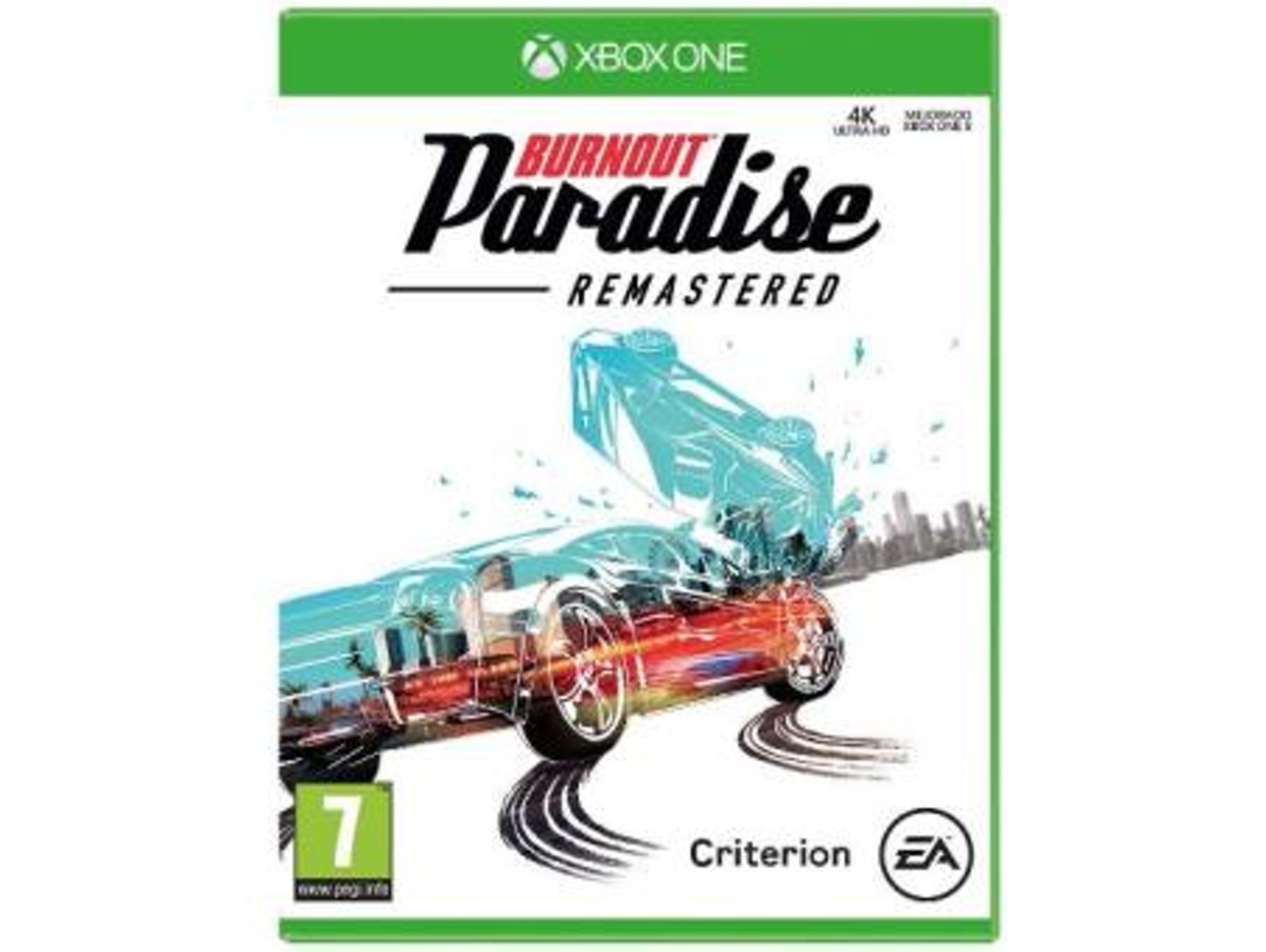 Juego Xbox One Burnout Paradise Remastered