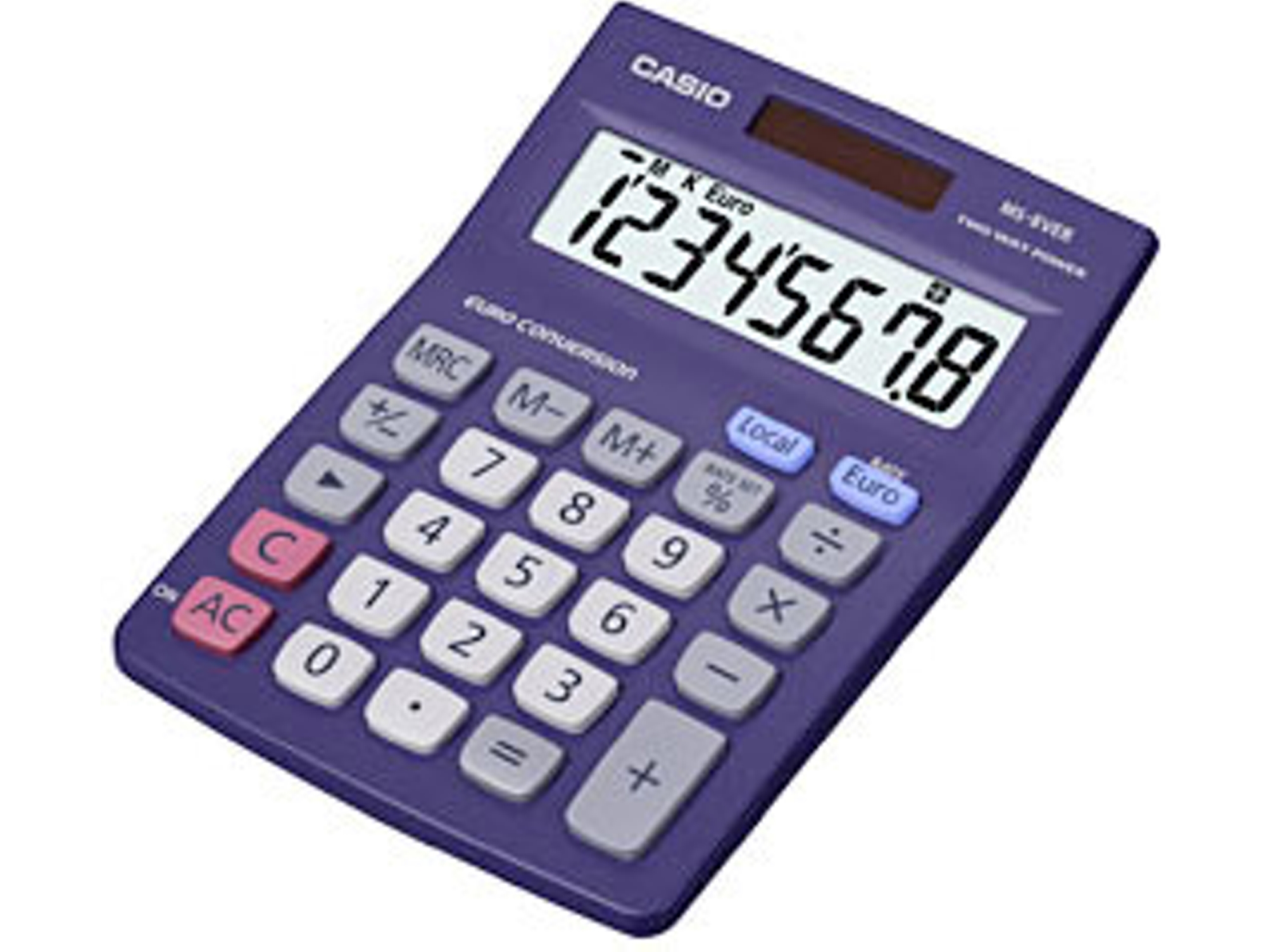 Calculadora Básica de secretaria CASIO MS-8VER II