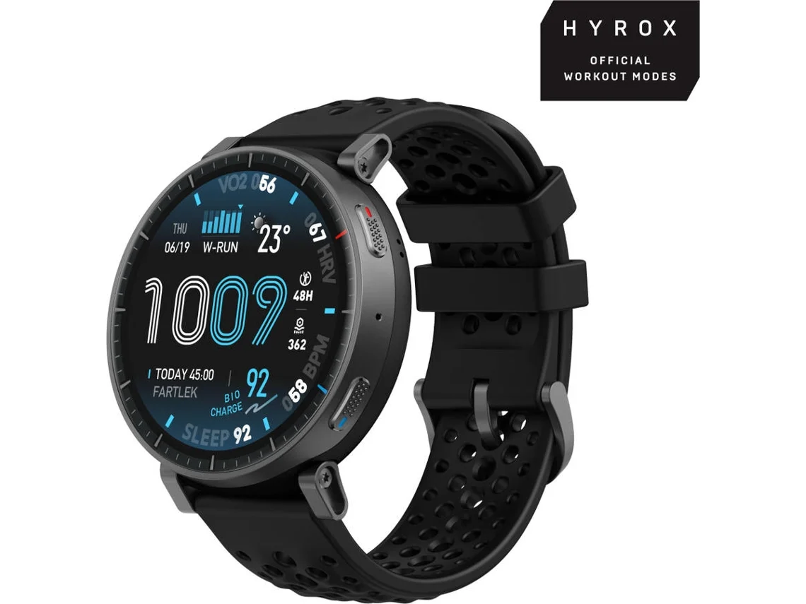 Reloj inteligente AMAZFIT W2556gl1n (1,5'', silicona negra)