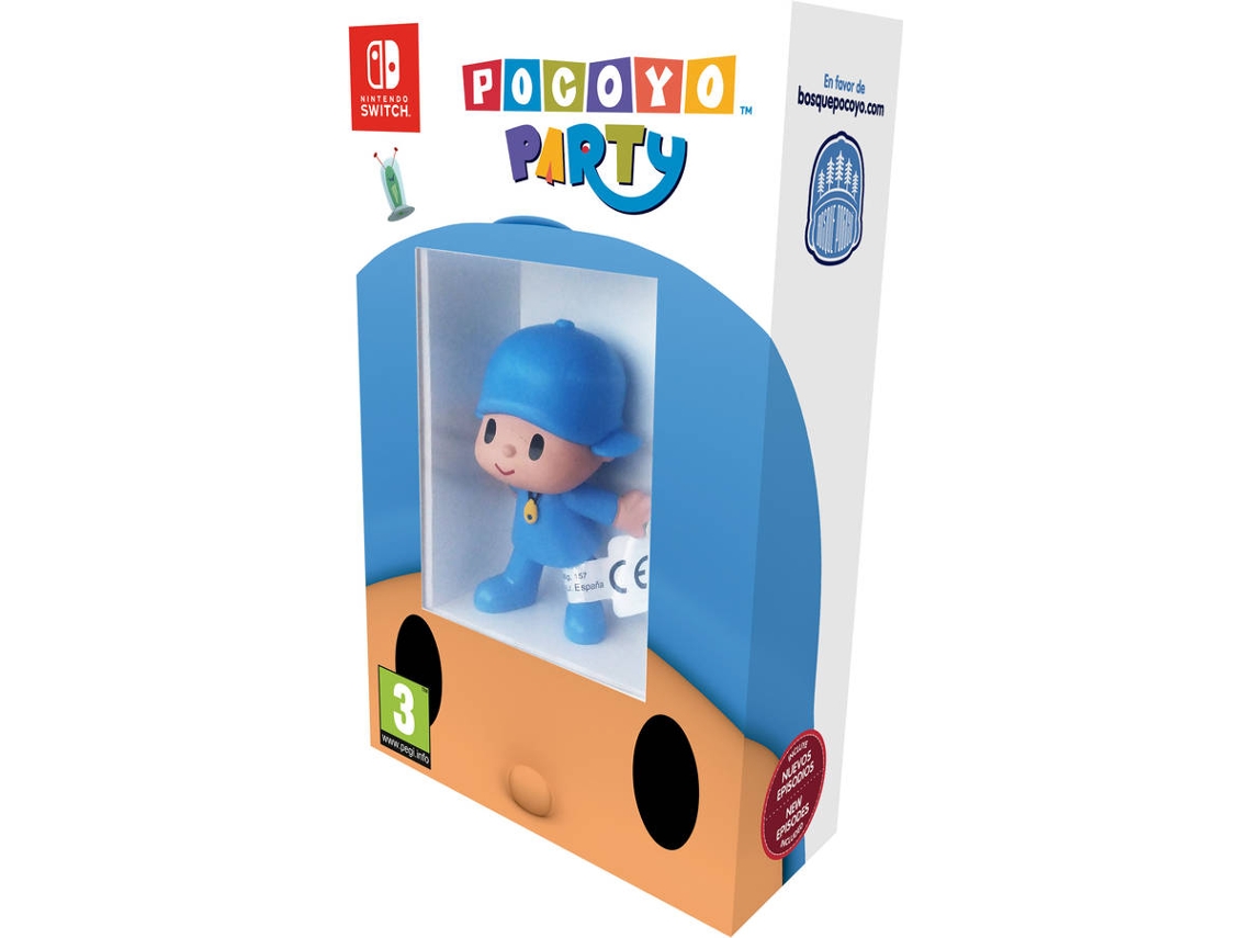 Juego Nintendo Switch Pocoyó Party + Juguete