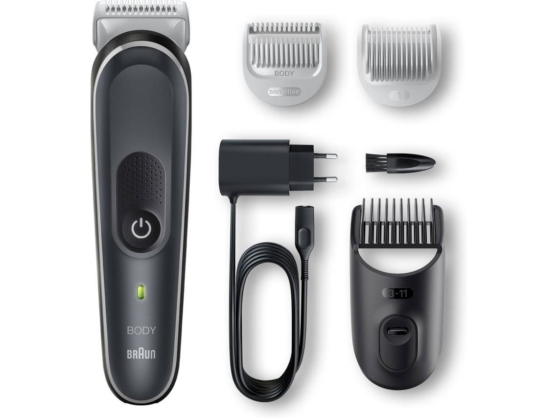 Afeitadora Corporal BRAUN S5 BG5340 Body Groomer 5 (Multizonas - Bateria)