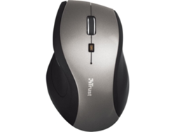 Ratón TRUST Sura (Inalámbrico - Casual - 1600 dpi - Negro)