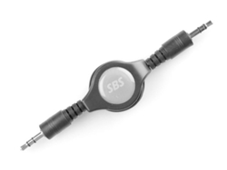 Cable Rectractil Jack3.5/Jack.3.5 1,5M SBS