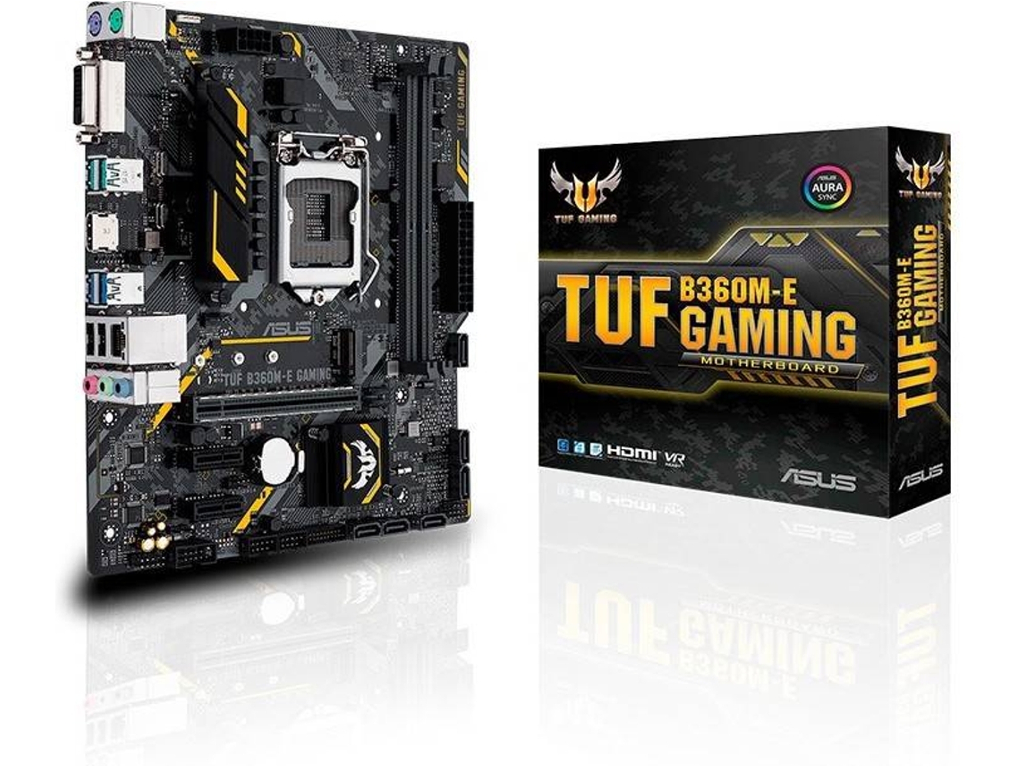 Placa Base ASUS TUF B360M-E GAMING (Socket LGA 1151 - Intel B360 - Micro ATX)