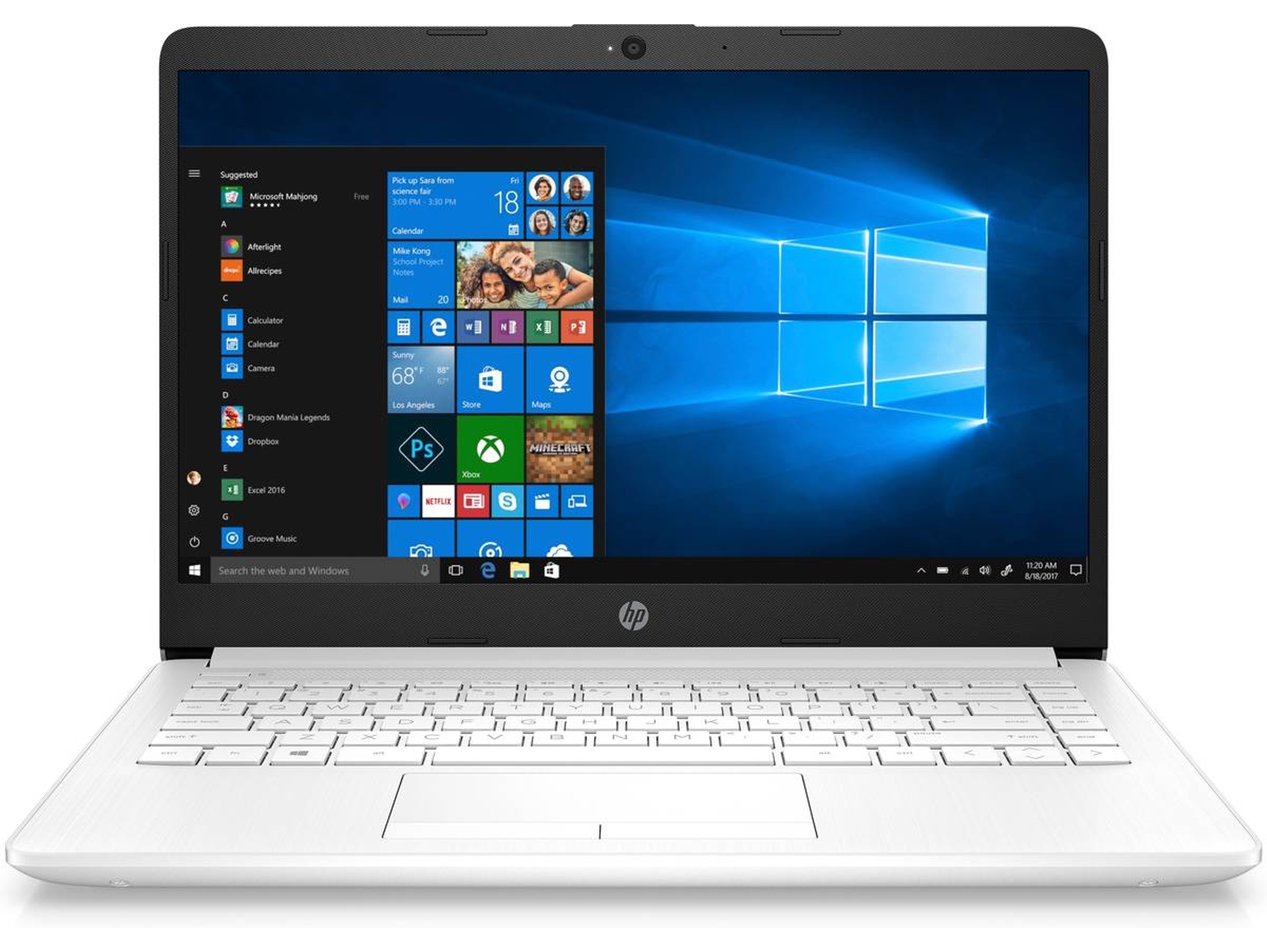 Portátil HP 14-DF0003NS - 4XZ51EA (14'' - Intel Celeron N4000 - RAM: 4 GB - 64 GB eMMC - Intel UHD 600)