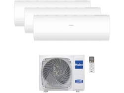 Aire Acondicionado Multi-Split HAIER Tide Premium (9000+9000+12000 BTU - 18+18+24 m2 - Blanco)