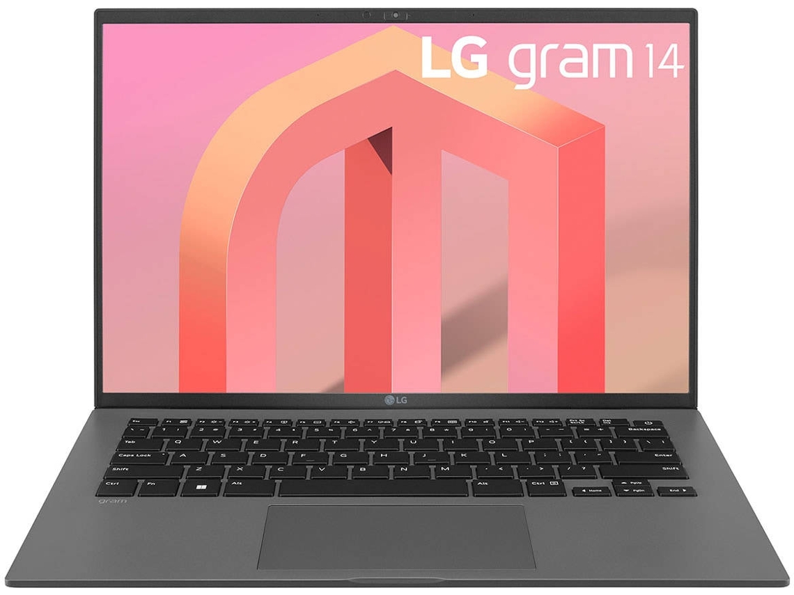 Portátil LG 14Z90Q (14'' - Intel Evo Core i7-1260P - RAM: 16 GB - 512 GB SSD - Intel Iris Xe Graphics)