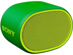 Minialtavoz Portátil Bluetooth SONY SRSXB01G verde