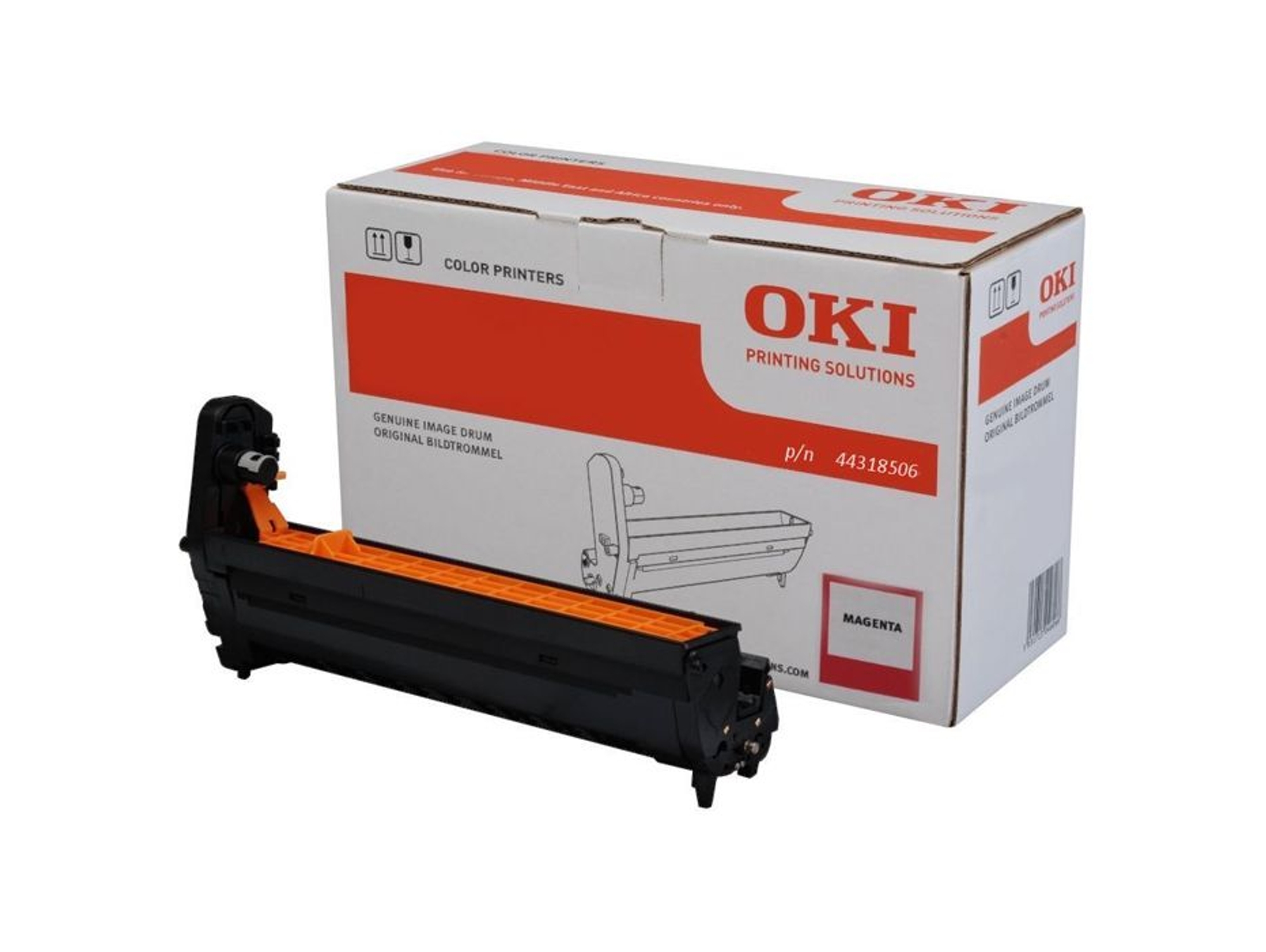 Tambor OKI  44318506 20000 Páginas Magenta  para C711cdtn, 711DM, 711dn, 711n
