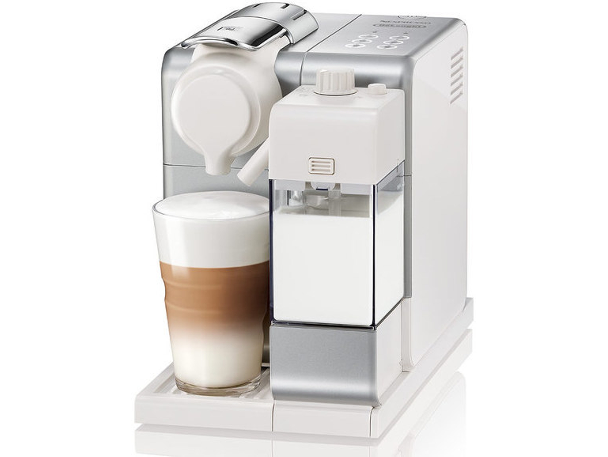 Cafetera de Cápsulas DELONGHI Nespresso Lattissima Touch EN560.S Plateado