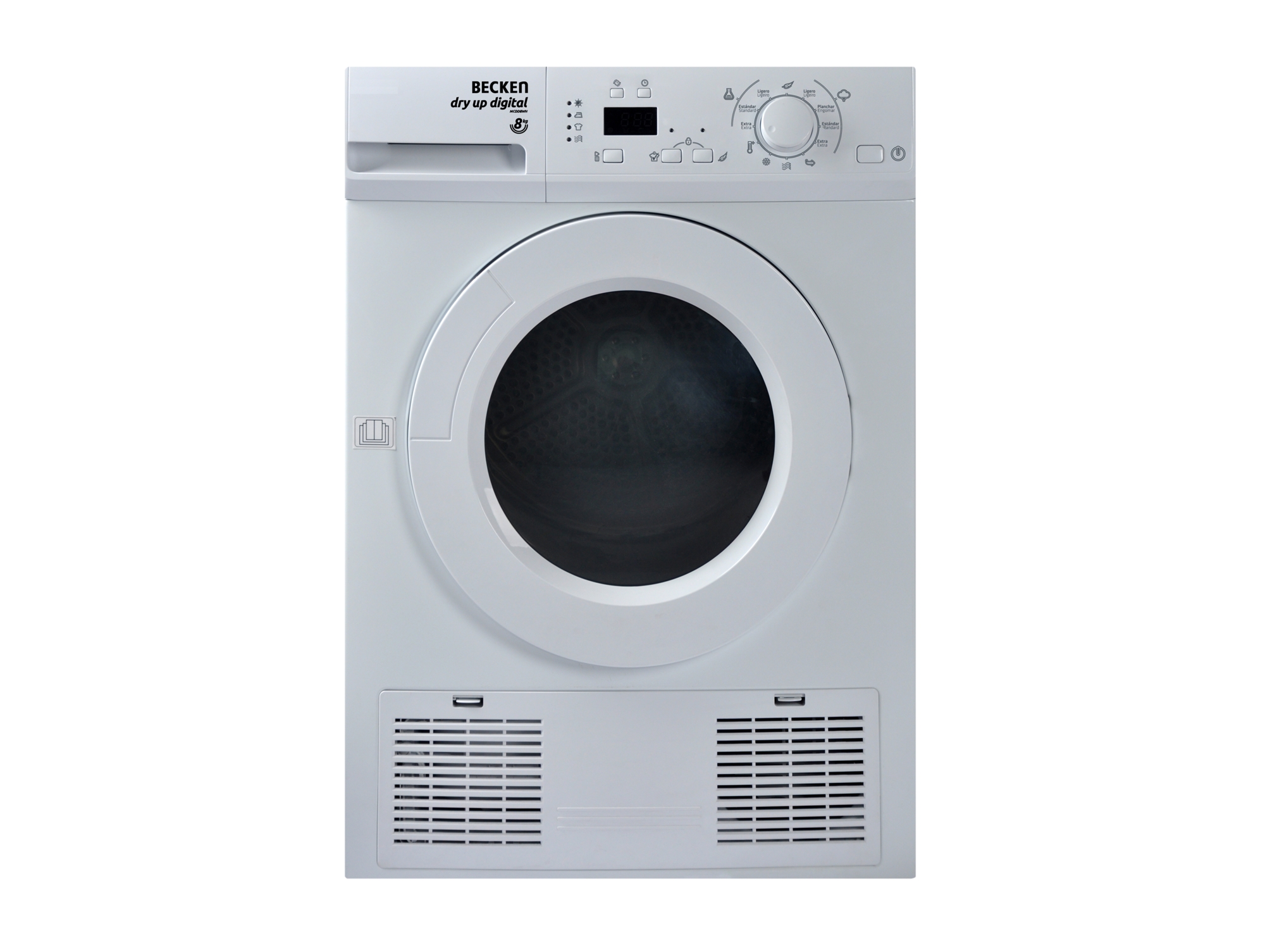 Secadora BECKEN CDD8 MDT80-C01 (8 kg - Evacuación - Blanco)