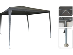 Carpa para fiestas gris 300x300x245 cm IPAE-PROGARDEN