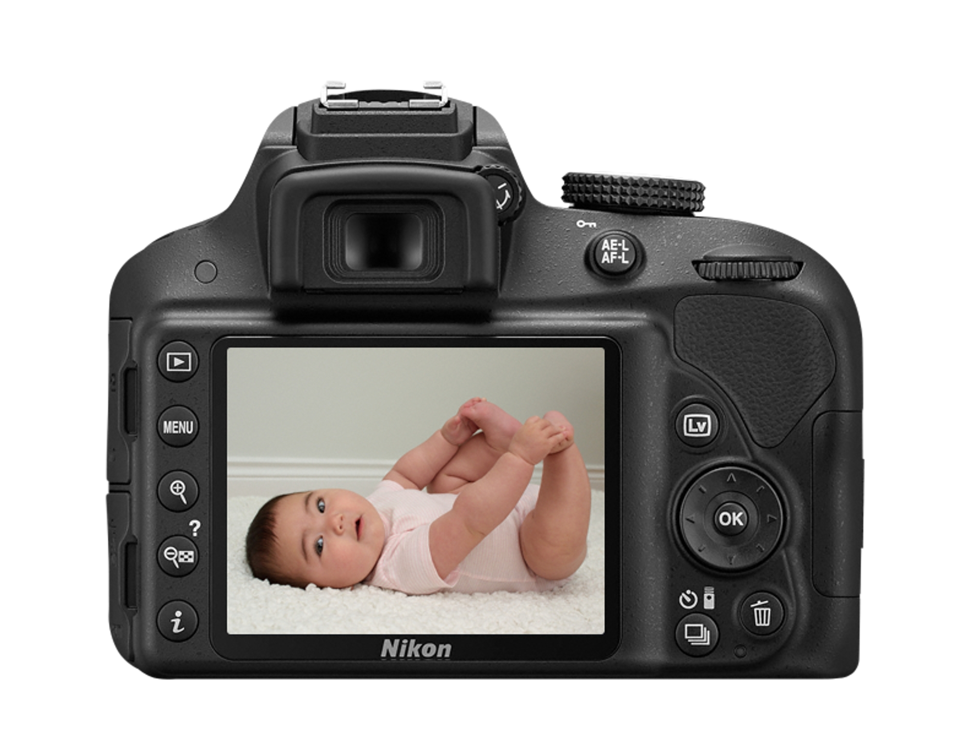 Cámara Reflex NIKON D3300 Objetivo AFP DX 18/55 Estuche Libro  trípode Worten Canarias