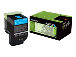 Tóner LEXMARK 80C2XCE Cian