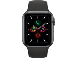 APPLE Watch Series 5 GPS+Cellular (Sport band - 40 mm - Aluminio gris, negro)