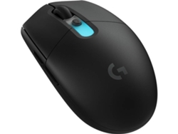 Ratón óptico LOGITECH G305 X Superlight RGB LIGHTSYNC (inalámbrico - 44 000 DPI - Negro)