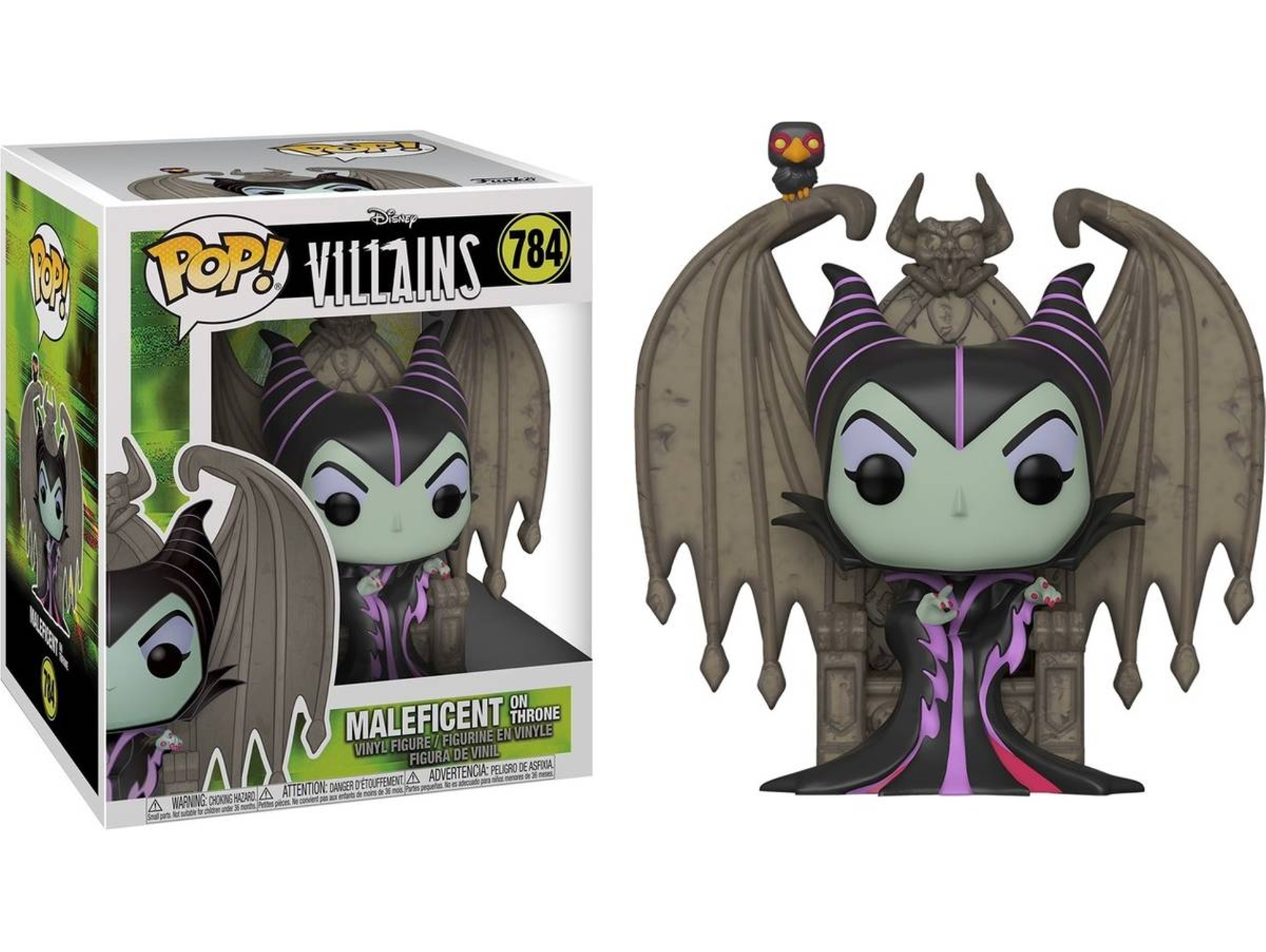 Figura FUNKO Pop Deluxe: Villains Maleficent Onthron