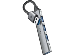 Hub NGS 4 en 1 IHub4 Micro (Gris)