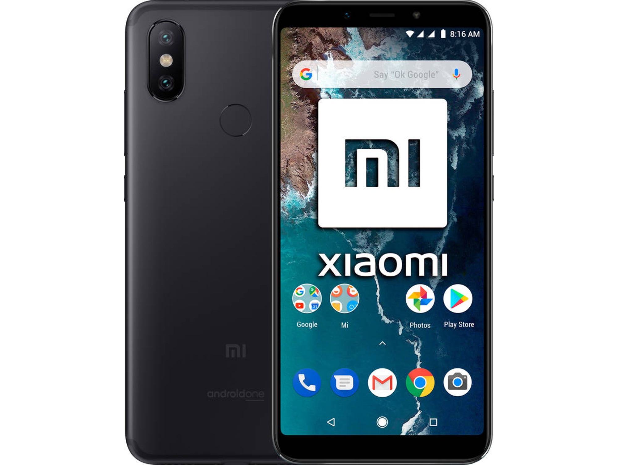 Smartphone XIAOMI Mi A2 (5.9'' - 4 GB - 64 GB - Negro)