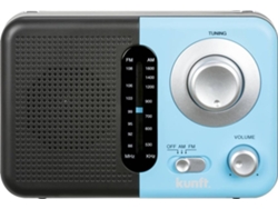 Radio KUNFT KPR4173 (Azul - Analógico - FM/AM - Pilas)