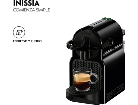 Cafetera de Cápsulas DELONGHI Nespresso Inissia EN80.B  Negro — Nespresso | 19 bar