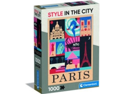 Puzzle CLEMENTONI 1000 Style In The City - París