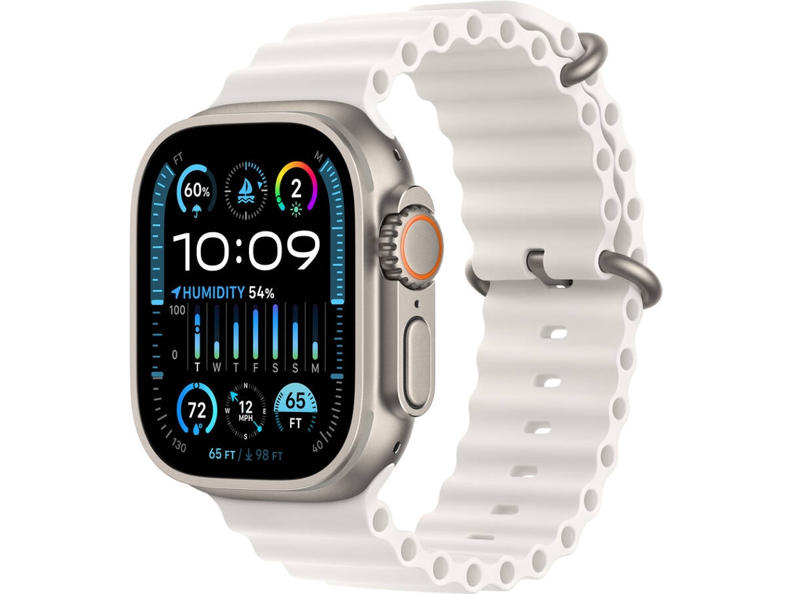 APPLE Watch Ultra 2 GPS+Cellular 49 mm con Correa Ocean Blanco