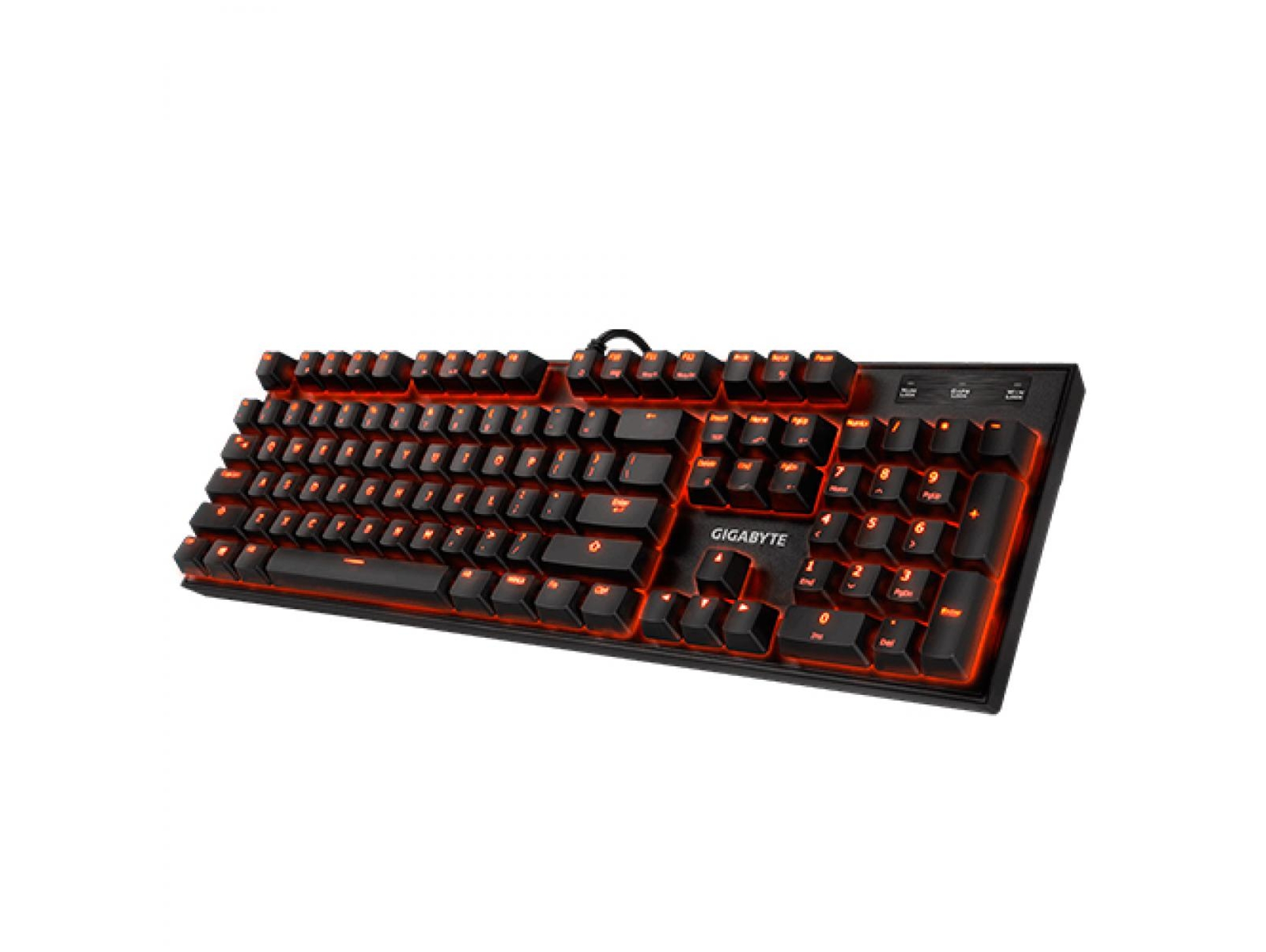 Teclado Gaming GIGABYTE Force K85 (Mecánico -  Español - Negro)