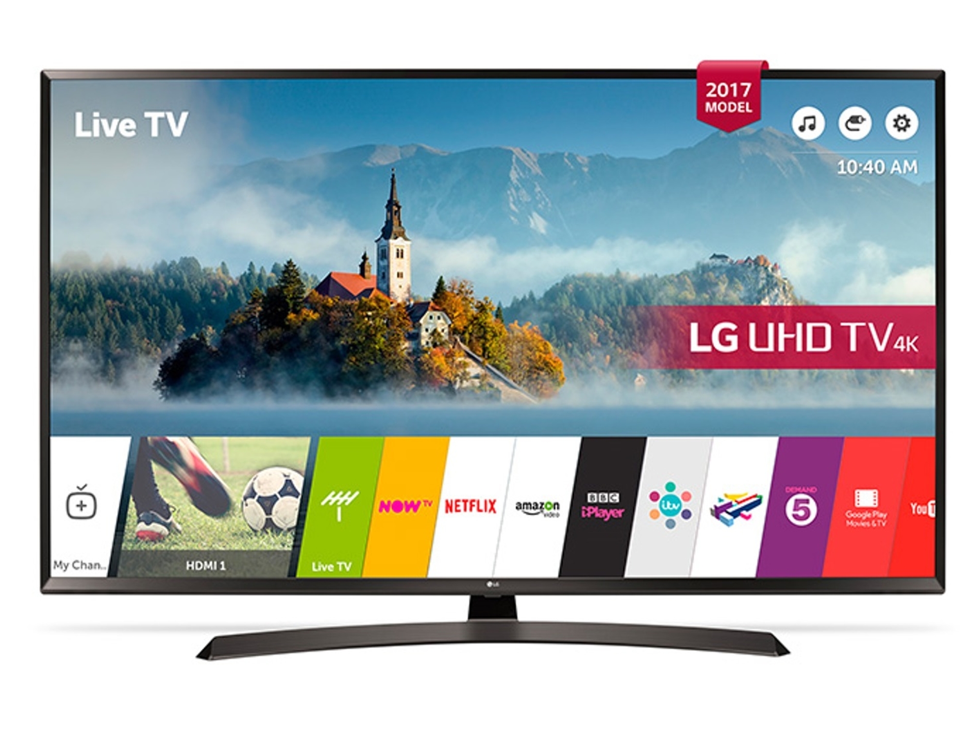 TV LG 43UJ634V (LED - 43'' - 109 cm - 4K Ultra HD - Smart TV)