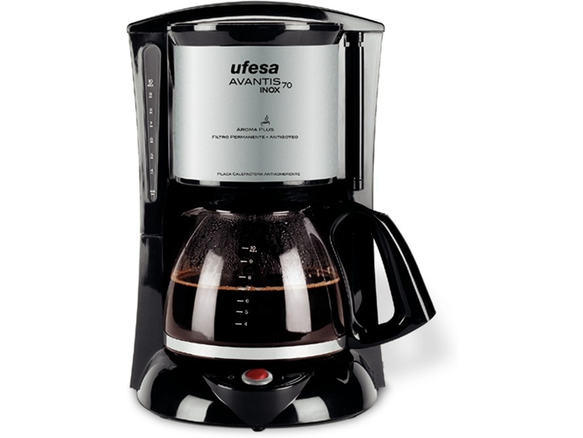 Cafetera de Goteo UFESA Cg 7232 Avantis 70 Inox (15 Tazas)