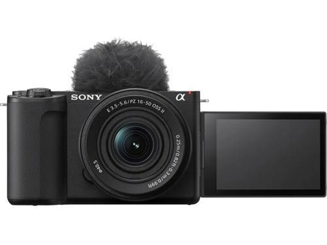 Cámara Fotográfica VLOG SONY ZV-E10 II + FE (Negra - 26 MP - ISO: 100 a 6400)