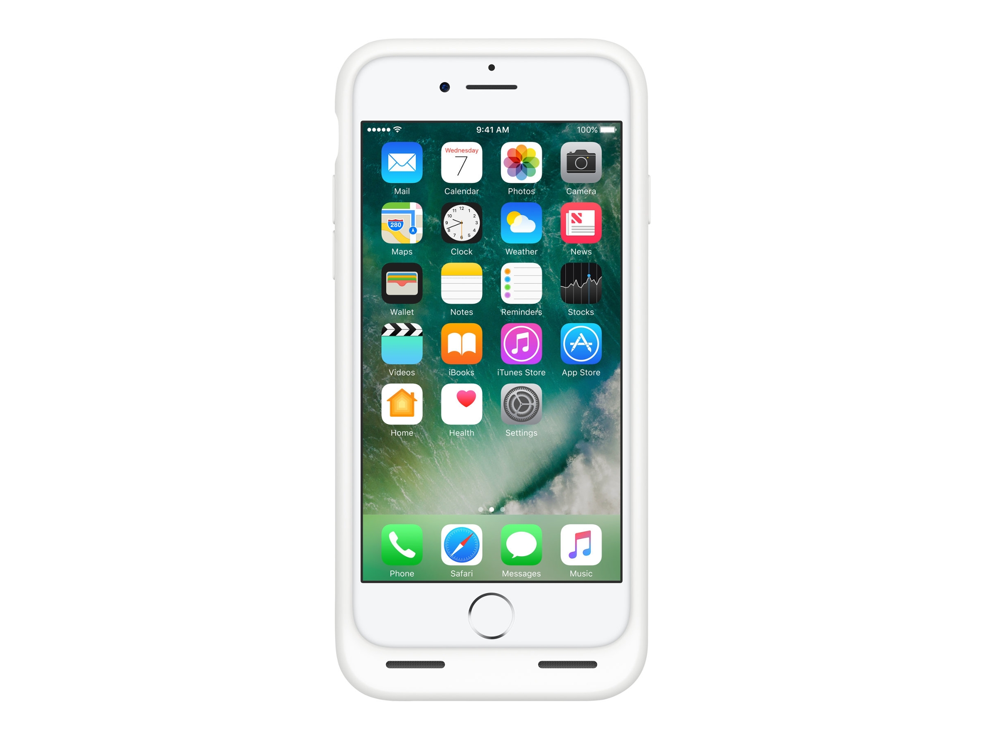 Carcasa APPLE iPhone 7, 8 Smart Battery Blanco