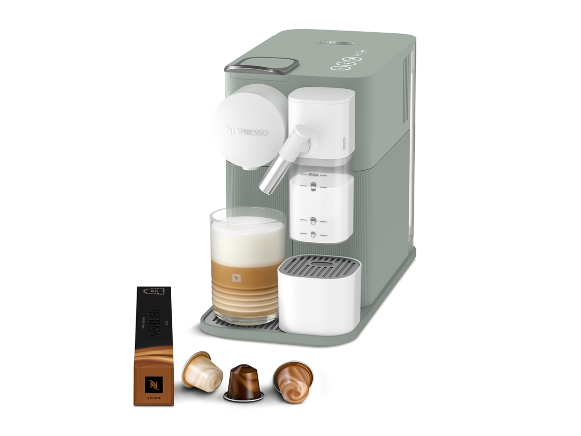 Cafetera DELONGHI Nespresso Lattissima One EN510.GR (Verde)