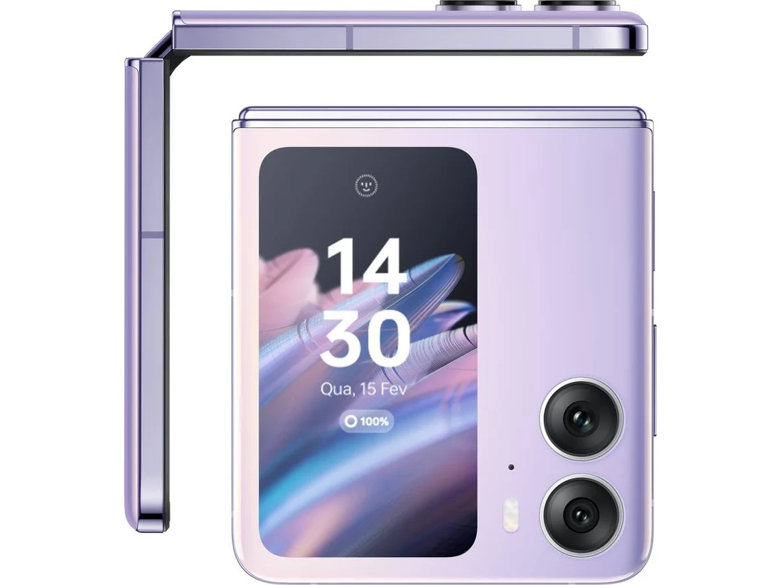 Smartphone OPPO Find N2 Flip (6.8'' - 8 GB - 256 GB - Púrpura