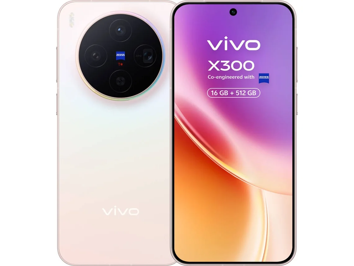Smartphone VIVO X300 (6.3'' - 16 GB - 512 GB - Rosa) | Worten Canarias