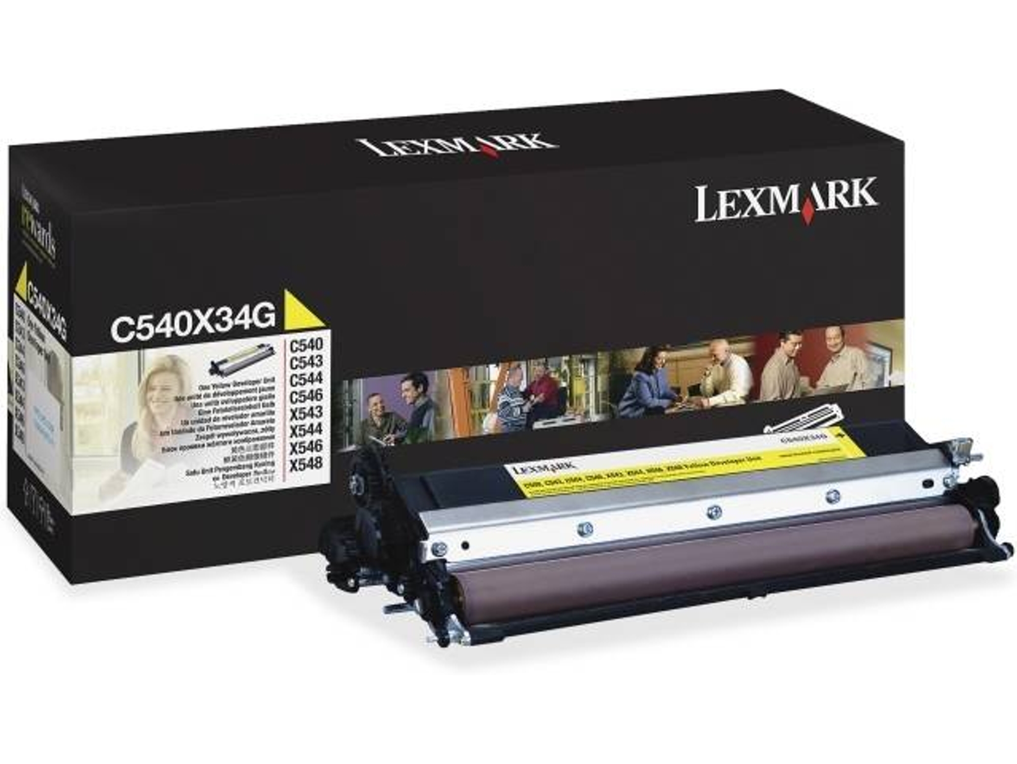 Tóner LEXMARK C540 Amarillo