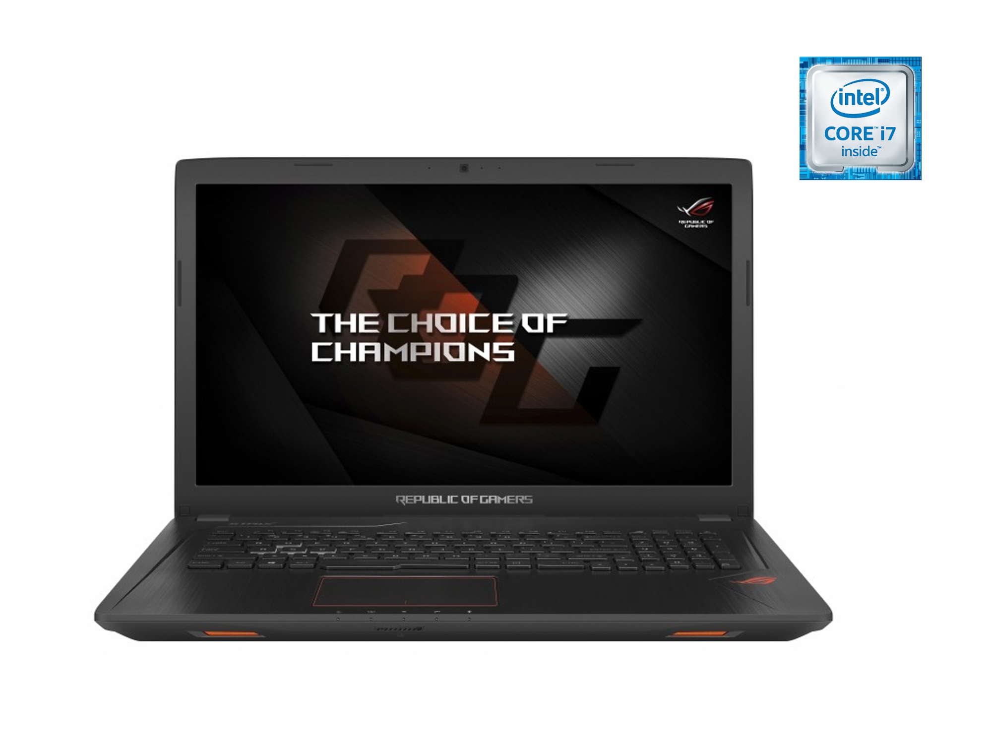 Portátil Gaming ASUS GL753-GC011 (Intel Core i7-7700HQ - NVIDIA GeForce GTX 1050 - RAM: 8 GB - 1 TB HDD + 128 GB SSD - 17.3'')
