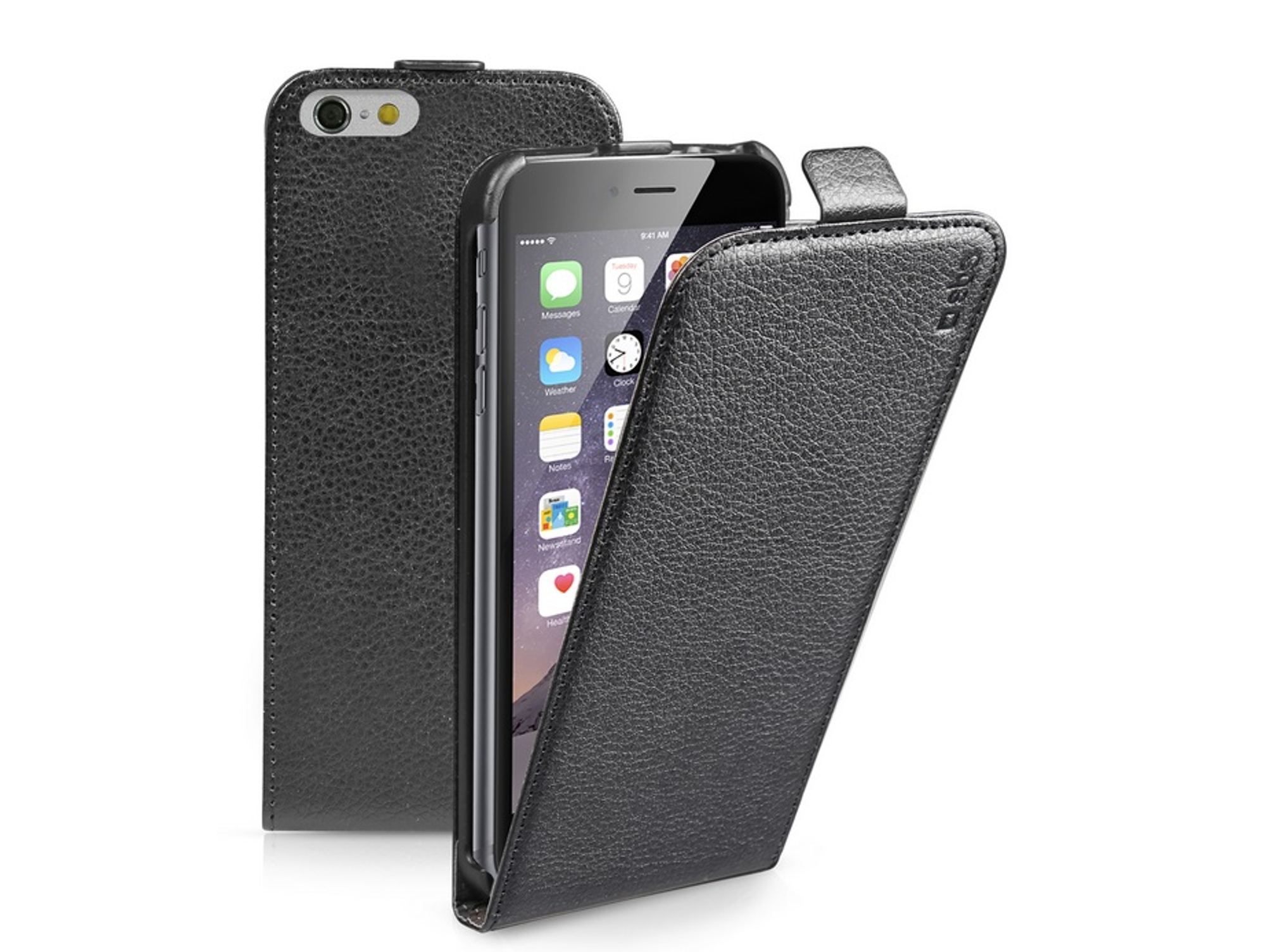 Funda SBS Flip iPhone 6 Plus, 6s Plus negro