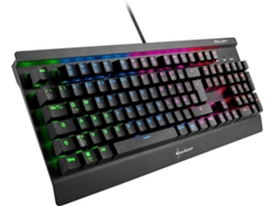 Teclado Gaming SHARKOON Skiller SGK3 (Mecánico - Español - Negro)