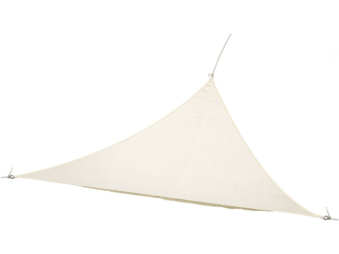 Toldo vela ITEM INTERNATIONAL Poliéster (Blanco - 300x300x300cm)