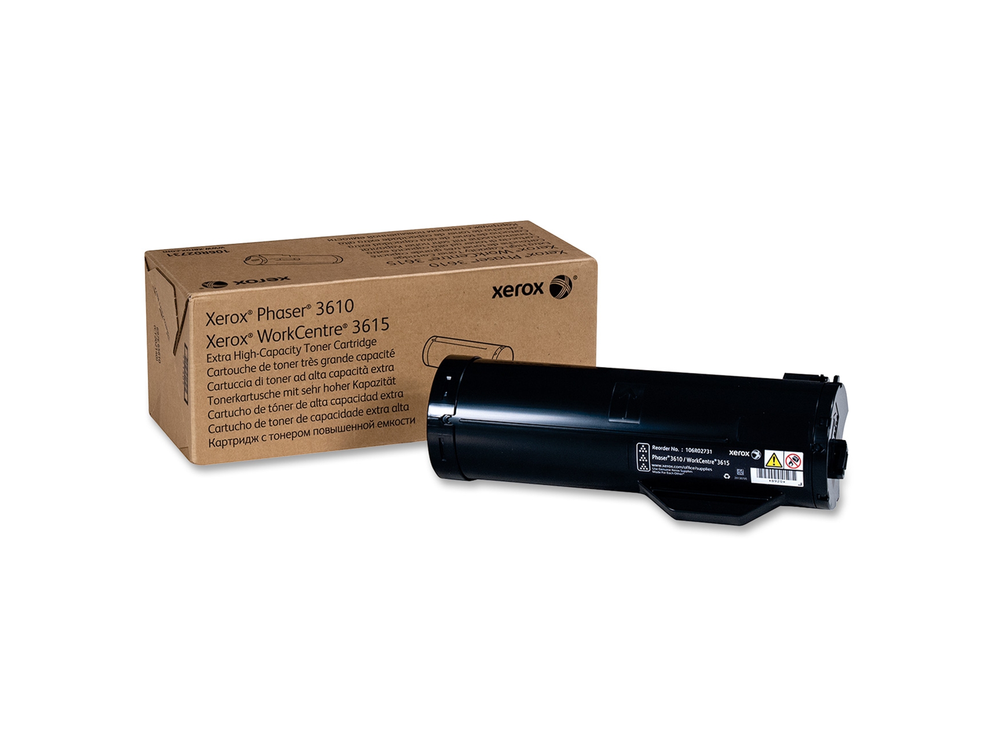 Tóner XEROX Extra Alta Capacidad 3610/ 3615 Negro