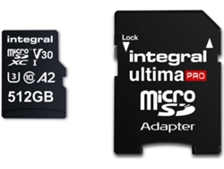 Tarjeta de Memoria MicroSD XC INTEGRAL Ultima PRO A2 (512 GB - 170MB/s)