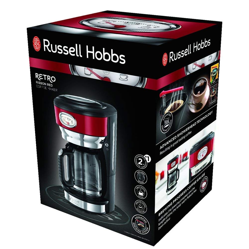 Cafetera de Goteo RUSSELL HOBBS 21700-56 (10 Tazas)