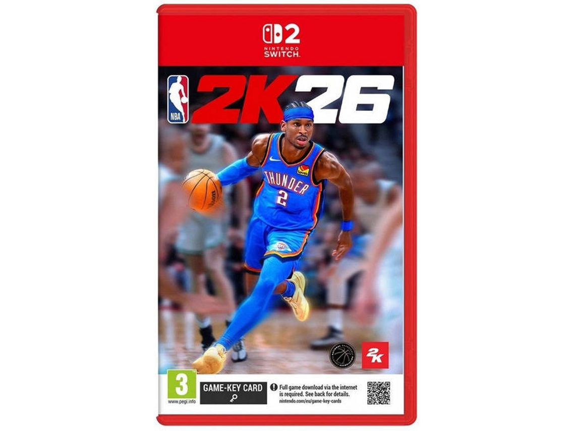 Juego Nintendo Switch 2 NBA 2K26 (Código de Descarga en la Caja)