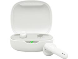 Auriculares Bluetooth True Wireless JBL WAVE FLEX 2 (In Ear - Micrófono - Noise Cancelling - Blanco)